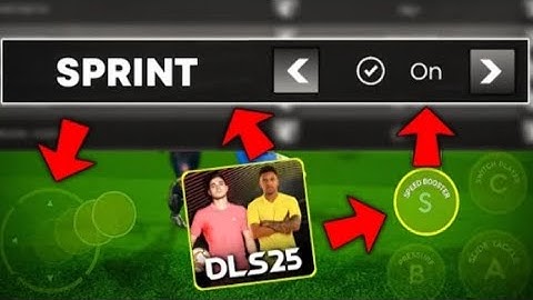 SPEED BOOSTER in DLS 25 | How to add sprint option in DLS 25 | How to run faster in DLS 25