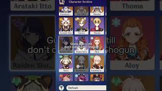 The Only Archon I Owned Is Zhongli..