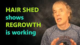 Hair Shedding is GOOD with Regrowth Regimen