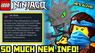 KALMAAR IS ALIVE! 😨 SO MUCH New Ninjago Info! Ninjago Dragons Rising Season 4 News!