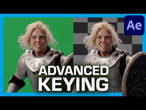 ADVANCED Green Screen KEYING Techniques | After Effects Tutorial