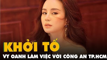 Ca sĩ Vy Oanh làm việc với Công an TP.HCM, yêu cầu khởi tố bà Phương Hằng