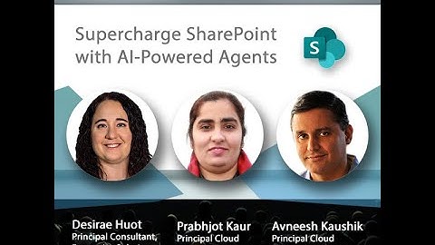 Supercharge SharePoint with AI Powered Agents Webinar