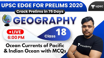 UPSC EDGE for Prelims 2020 | Geography for UPSC by Rohan Sir | Ocean Currents of Pacific