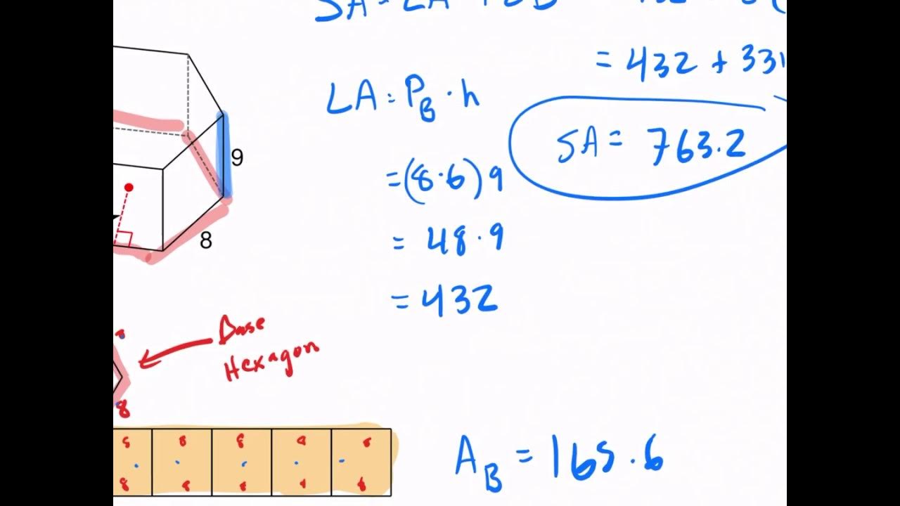 Kuta Tutorial: Surface area area of prisms and cylinders - YouTube