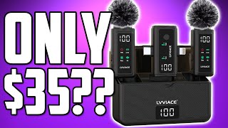 Is This SUPER CHEAP Wireless Mic System Worth It? #LVVIACE