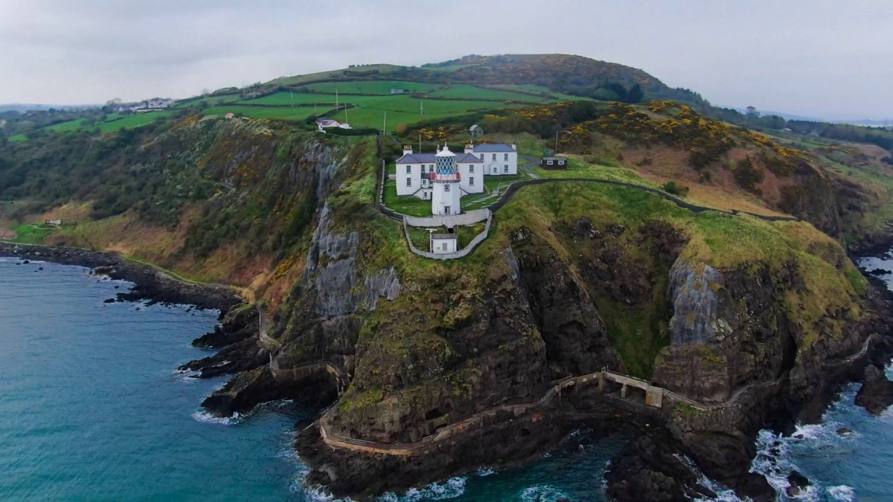 Mavic 2 Zoom Blackhead Lighthouse Whitehead County Antrim
