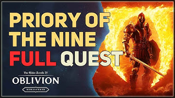 Priory of the Nine Full Walkthrough The Elder Scrolls 4 Oblivion Remastered