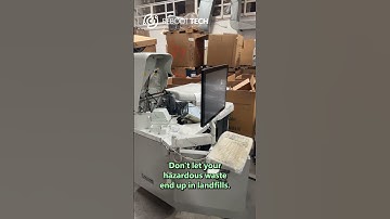 Hazardous E-Waste Recycling at Reboot Tech! #shorts #ewasterecycling #hazardouswaste