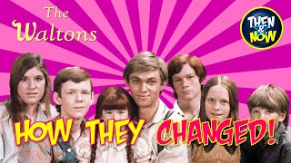 THE WALTONS  THEN AND NOW 2020  See how they changed! PL70