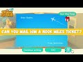This Happens When You MAIL A NOOK MILES TICKET | Animal Crossing Villagers | ACNH Sending Gifts