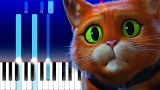 I Think Ill Lose My Mind In Hysteria (Sped Up) Puss In Boots 2 Meme (Piano Tutorial)