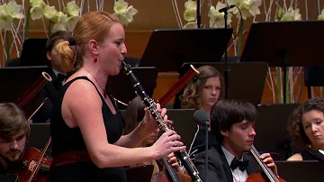 W.A.Mozart: Clarinet concerto in A major, K.622 with Nadja Drakslar