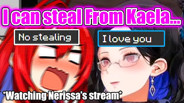 Liz Gets Caught Off Guard While Trying to Stop Nerissa from Stealing Kaela【Hololive EN】