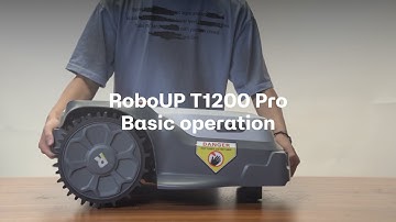 RoboUP Mower Tutorial | Learn the Basics | Power On/Off, Factory Reset, and Device Info #roboup