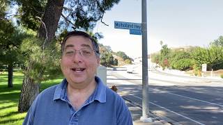 LOST HILLS: Lee Goldberg at Mulholland & Mulholland