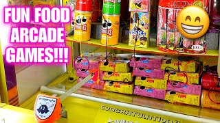 FUN FOOD ARCADE GAMES!!!  #10