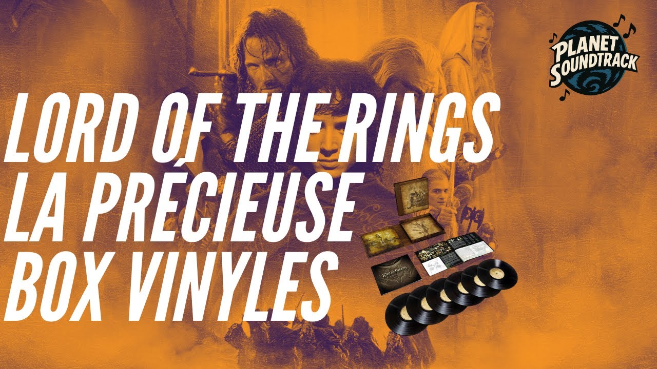 MON PRÉCIEUX - La BOX VINYLES de Lord Of The Rings Trilogy !