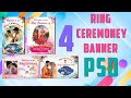 4 Ring Ceremony Banner PSD