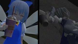 Sfmtouhou Cirno Tries Grimace Shake And Dies