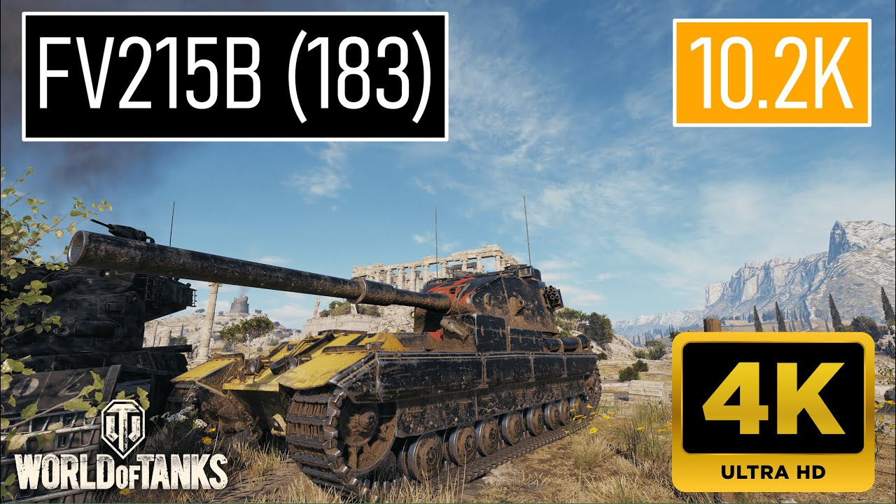 FV215b 183 “Death Star” — 10,231 DMG on Cliff! Insane One-Shot Gameplay | World of Tanks