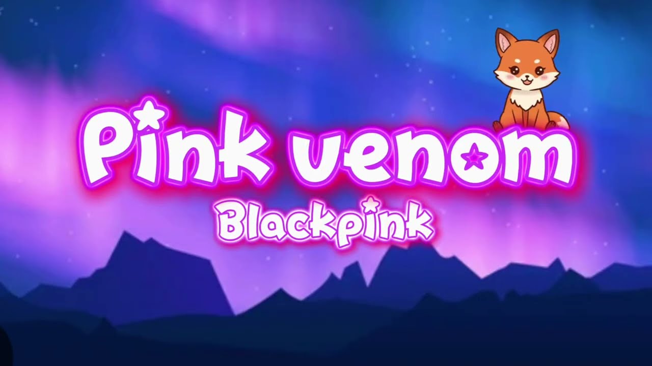 Pink venom by🖤BLΛƆKPIИK💗lyrics video/Foxykpoplyrics