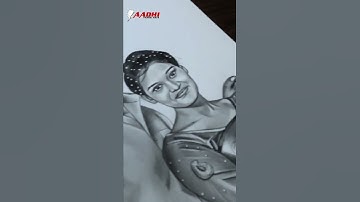 Graphite Pencil Arts  A3 Size Drawing with Frame  DM Order Work #shorts #trending #reels #follower