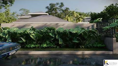 Kerala Modern House Design | Walkthrough Video | Lumion Rendering |