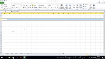 Tập 28: EXCELGiới thiệu excel cơ bản menu - Chứng chỉ ứng dụng CNTT cơ bản