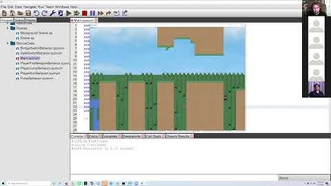 Accessible 2D Side Scrolling Game in the Quorum Programming Language