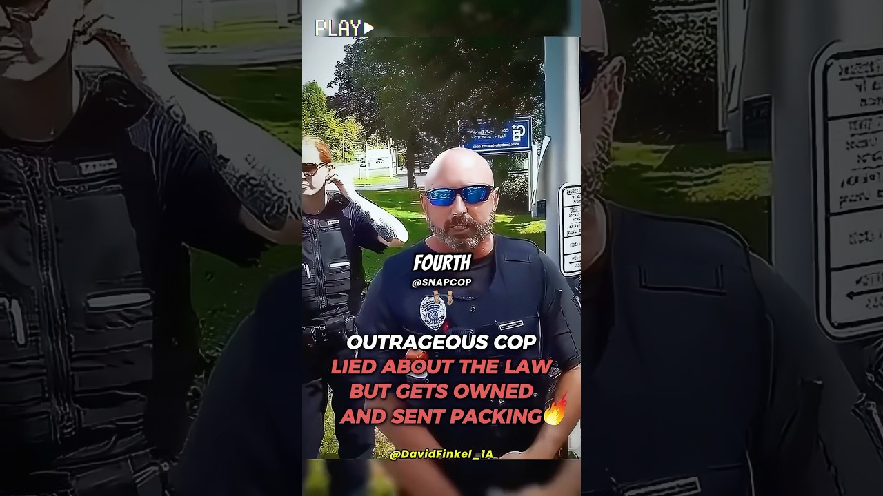 Outrageous Cop Lied About The Law But Gets Owned And Sent Packing