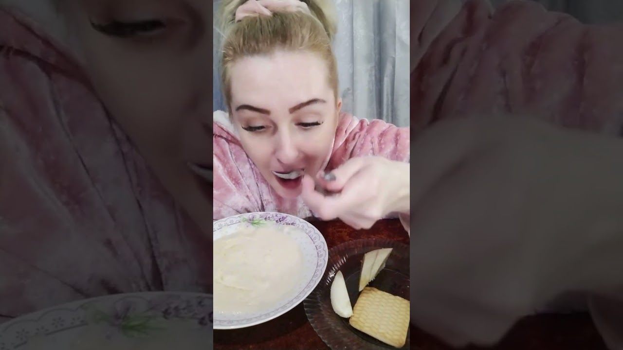 Мукбанг каша манная как в садике