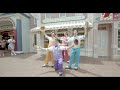 The Dapper Dans perform Barbershop Medley on Main Street USA, Disneyland, 7-17-24, 69th BD, in 4K