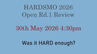HARDSMO 2026 Open Rd.1 Review