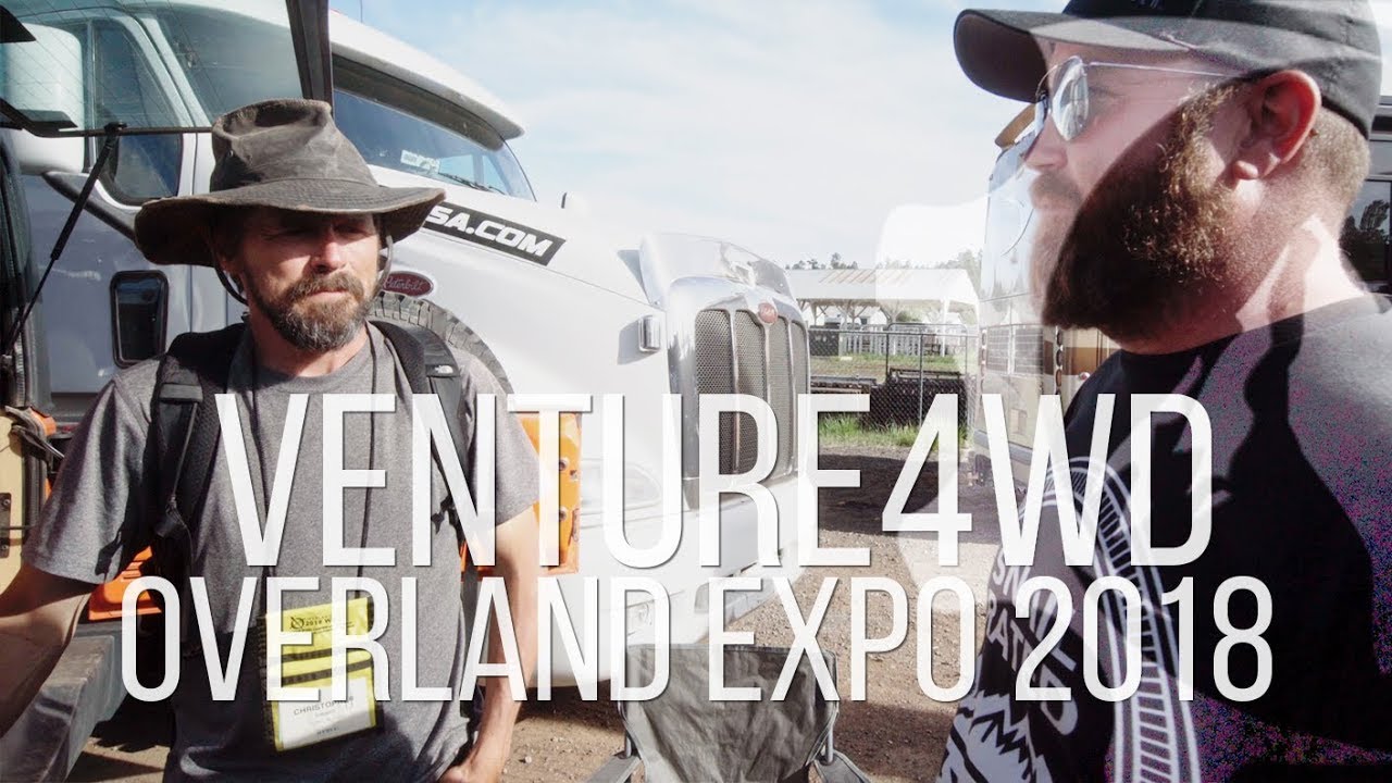 venture4wd Gives Youtube Advice at Overland Expo West 2018