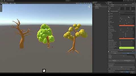 Poly Skeleton Mesh Sample (Tree Generator)