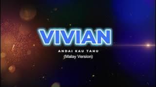 Lagu Balada Romantik Melayu 2025 | Vivian - andai kau tahu (Official Lyric Video)