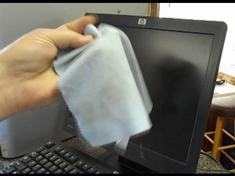 Video: How To Clean An LCD TV Screen, Computer Monitor And Laptop At Home