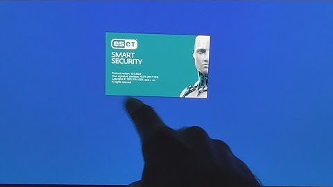 How to disable ESET Smart Security 10 Splash-Screen at startup