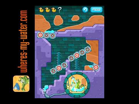 Where's My Water Meet Swampy Level 1-19 Walkthrough