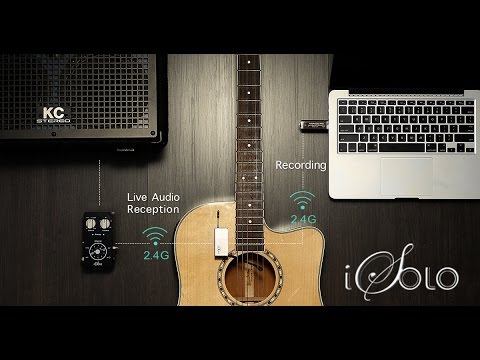 iSolo - Wireless Acoustic Guitar Microphone