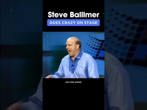 Microsoft's energetic CEO