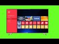 LED TV green screen