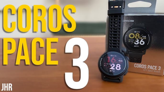 Coros Pace 3 llega como nuevo smartwatch GPS con hasta 24 días de batería -   News