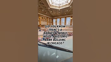 Barnes & Noble in historic building #books #chicago #bookstore