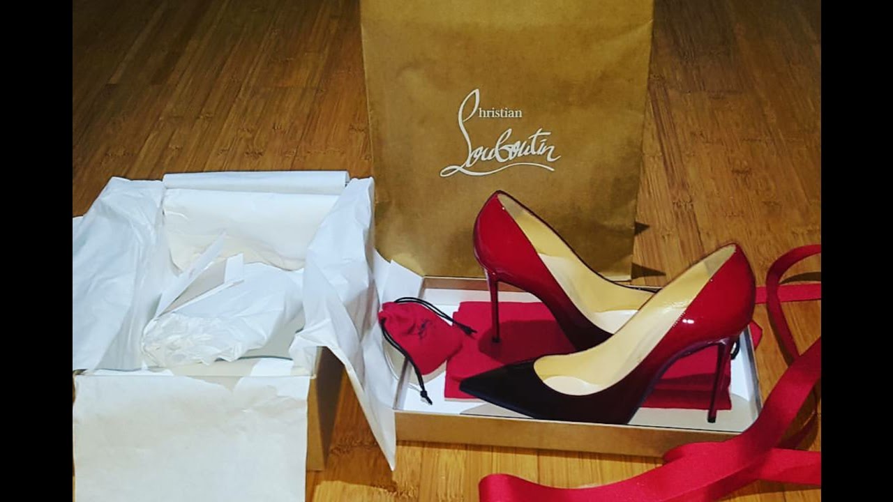 Step 6: Fake vs real Christian Louboutin Pigalle glossiness