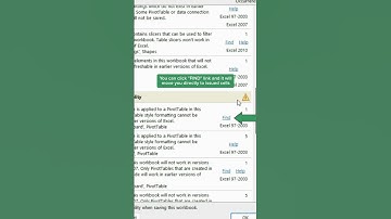 Is your version of Excel compatible? Here