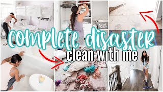 COMPLETE HOUSE DISASTER | CLEAN WITH ME | MORE WITH MORROWS