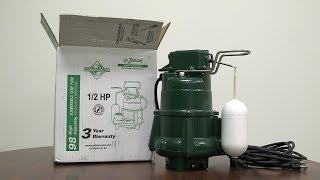 Watch the product video for M98 Flow-Mate Automatic Cast Iron Effluent Sump Pump
