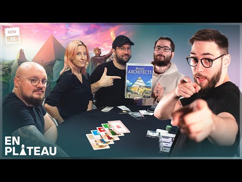 Qui sera le Leader du Monde Antique ? | EN PLATEAU SUR 7 WONDERS : ARCHITECT